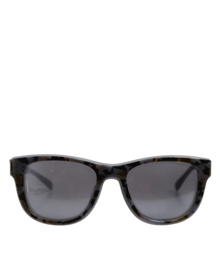 Dolce & Gabbana DG4284F Gray Tortoiseshell Blue Acetate Shades Sunglasses