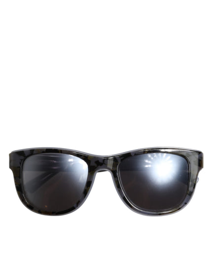 Dolce & Gabbana DG4284F Gray Tortoiseshell Blue Acetate Shades Sunglasses