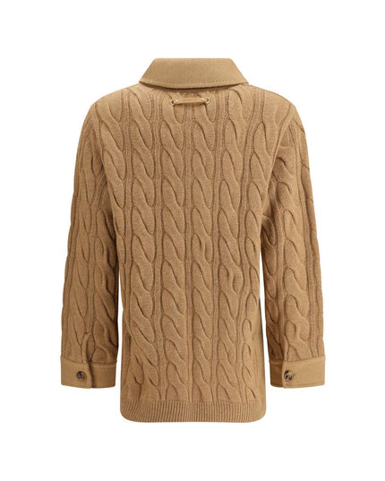 Max Mara Beige Wool Coat