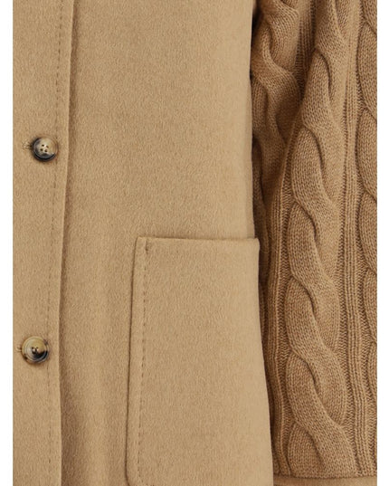 Max Mara Beige Wool Coat