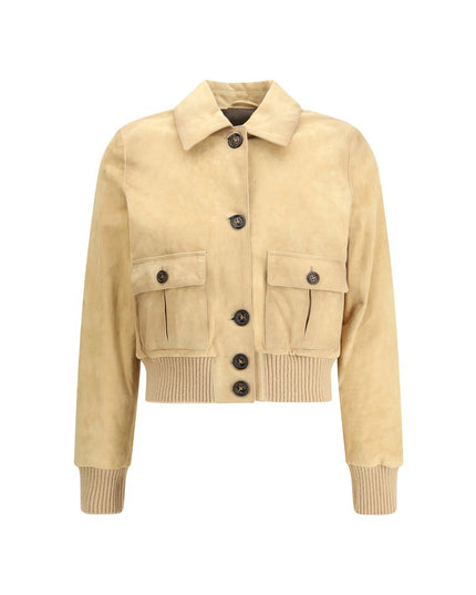 Valstar Beige Leather Jacket