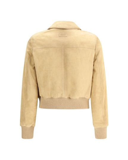 Valstar Beige Leather Jacket