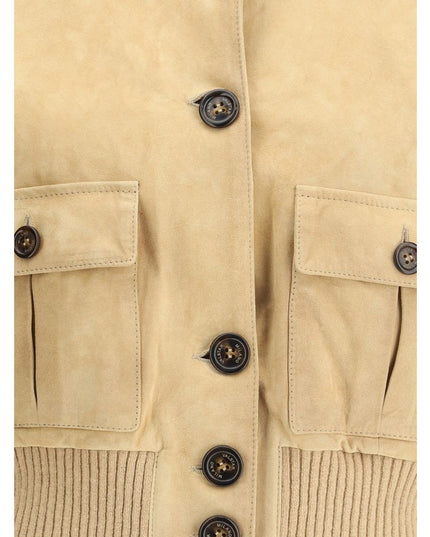 Valstar Beige Leather Jacket