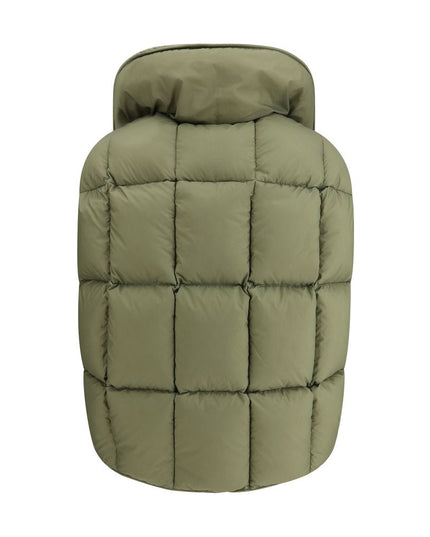 IENKI IENKI Green Nylon Sleveless Jacket