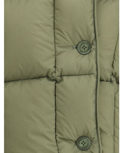 IENKI IENKI Green Nylon Sleveless Jacket