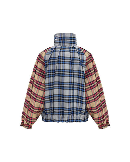 PDF Channel Multicolor Polyester Bomber