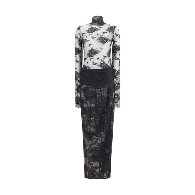 The Andamane Black Nylon Jumpsuit