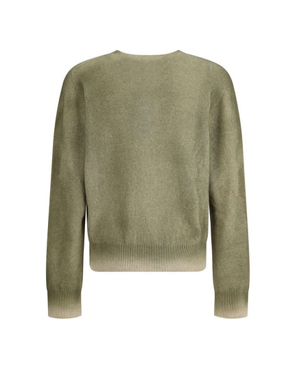 Aragona Cashmere Green Cashmere Sweatshirt
