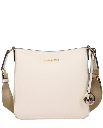 Michael Kors Beige Leather Shoulder Bag