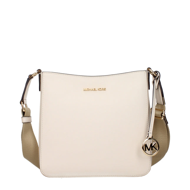 Michael Kors Beige Leather Shoulder Bag