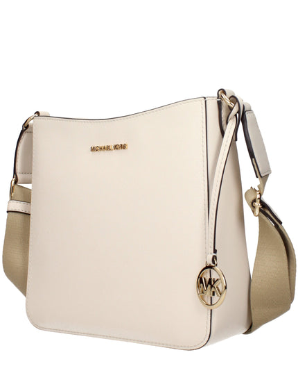 Michael Kors Beige Leather Shoulder Bag