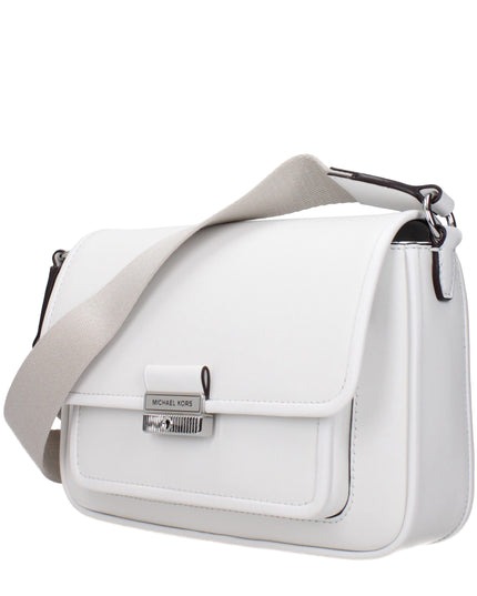 Michael Kors White Leather Crossbody Bag