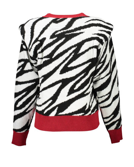 Gaelle Paris White Polyester Sweater