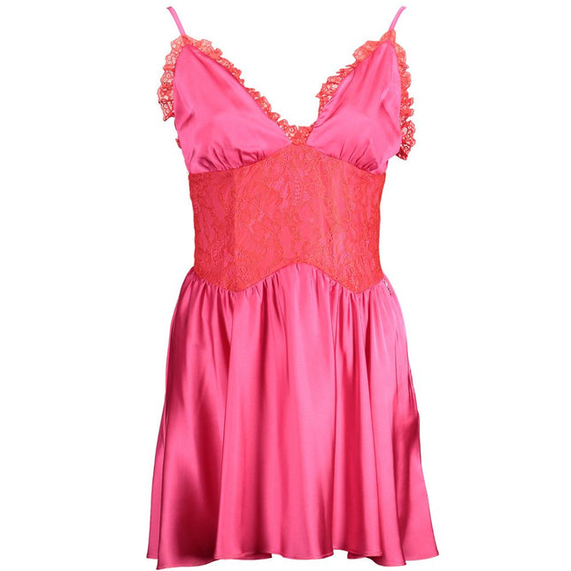 Gaelle Paris Pink Cotton Dress