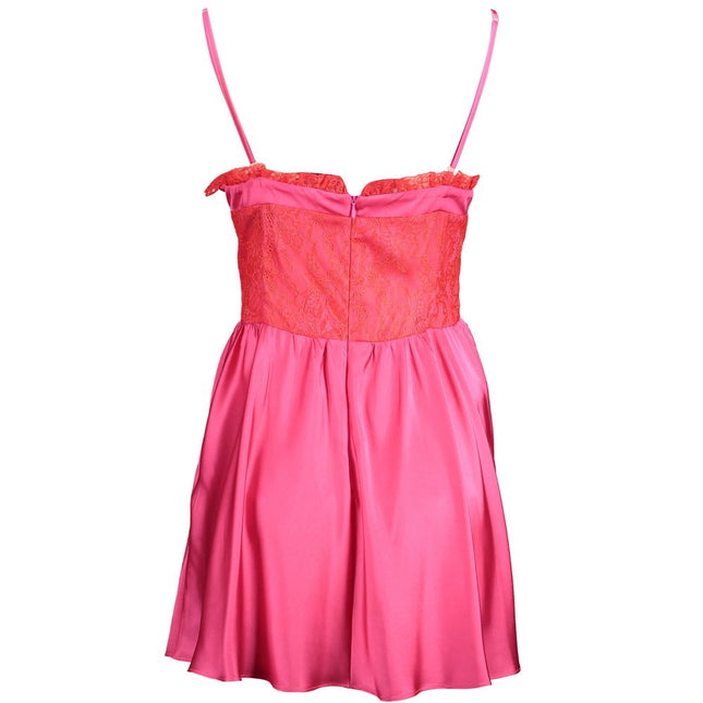 Gaelle Paris Pink Cotton Dress