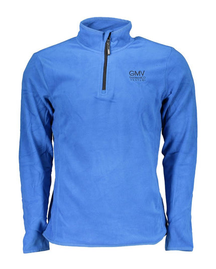 Gianmarco Venturi Blue Polyester Men's Sweatshirt