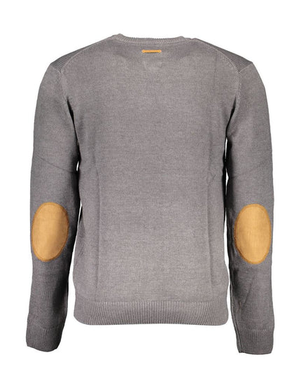 Gianmarco Venturi Grigio Acrylic Mens Sweater