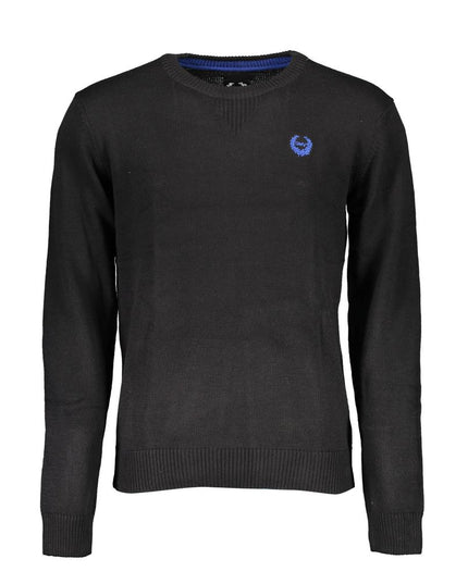 Gianmarco Venturi Black Cotton Sweater