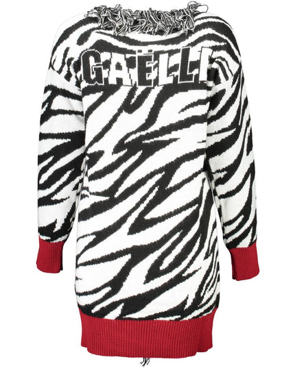 Gaelle Paris White Polyester Sweater