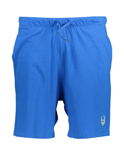 Gianmarco Venturi Blue Cotton Pant