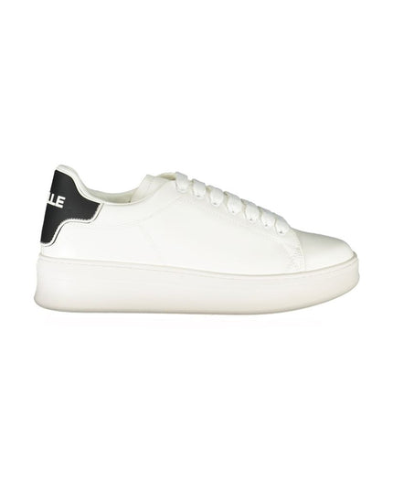 Gaelle Paris Bianco Poliuretano Men Sneaker