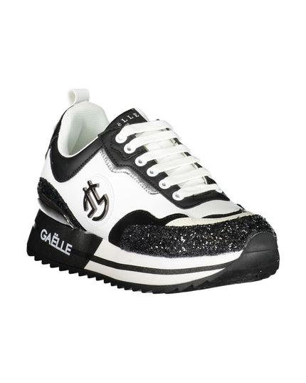 Gaelle Paris Black Polyester Sneaker