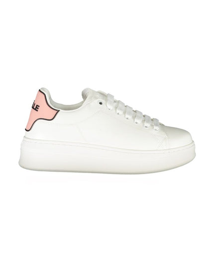 Gaelle Paris Pink Polyethylene Sneaker