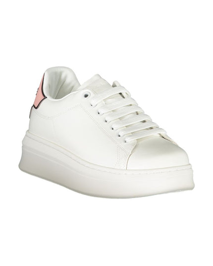 Gaelle Paris Pink Polyethylene Sneaker