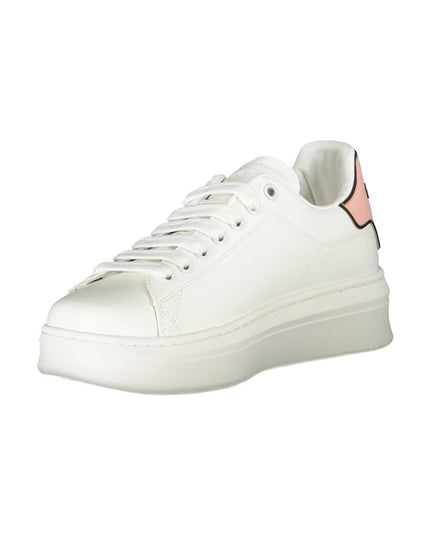 Gaelle Paris Pink Polyethylene Sneaker