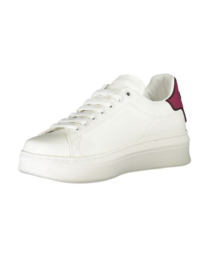 Gaelle Paris Red Polyethylene Sneaker