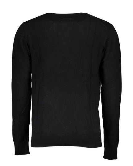 Gianmarco Venturi Black Viscose Sweater