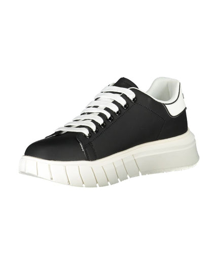 Gaelle Paris Black Polyester Sneaker