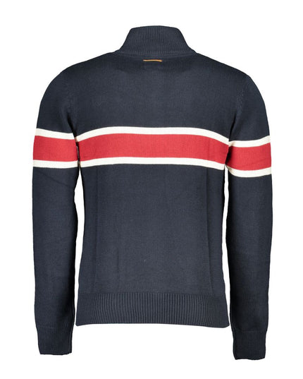 Gianmarco Venturi Blue Cotton Sweater