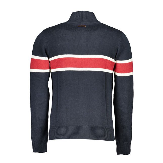 Gianmarco Venturi Blue Cotton Sweater