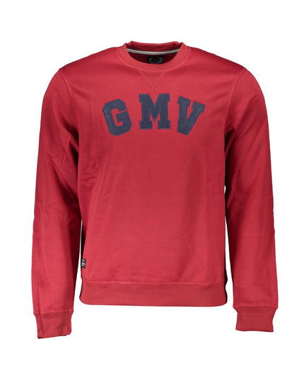 Gianmarco Venturi Red Cotton Sweatshirt