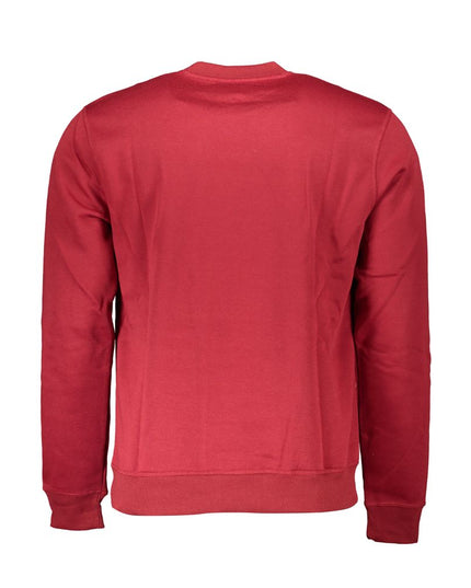 Gianmarco Venturi Red Cotton Sweatshirt