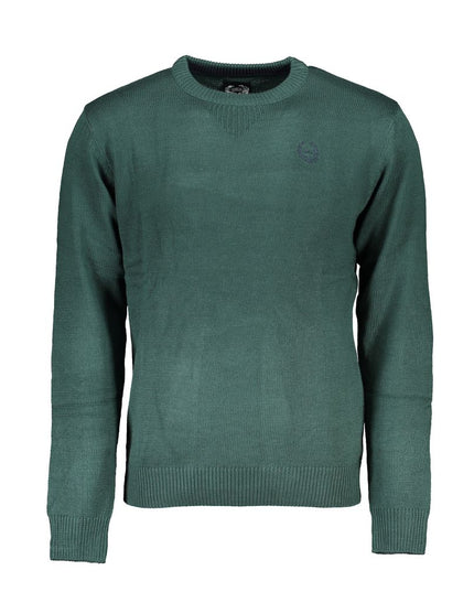 Gianmarco Venturi Green Cotton Sweater