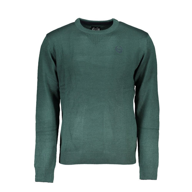 Gianmarco Venturi Green Cotton Sweater