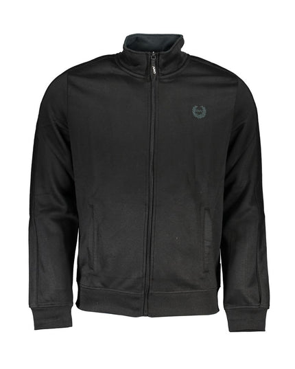Gianmarco Venturi Black Cotton Sweatshirt