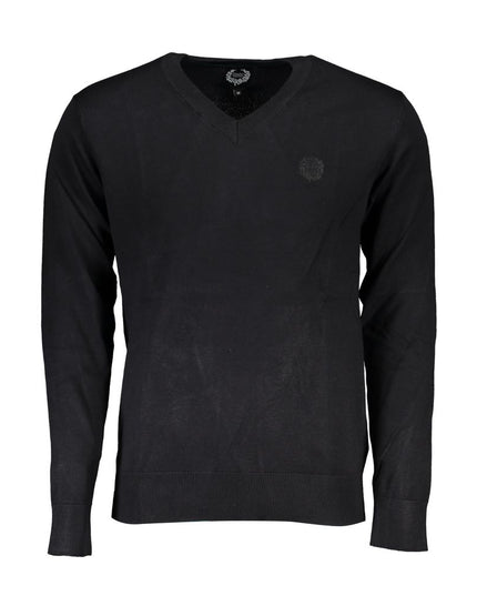 Gianmarco Venturi Black Viscose Sweater