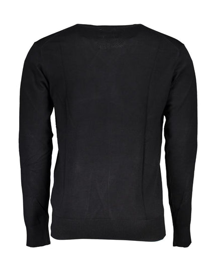 Gianmarco Venturi Black Viscose Sweater