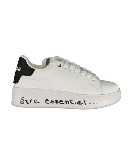 Gaelle Paris Bianco Poliuretano Women Sneaker