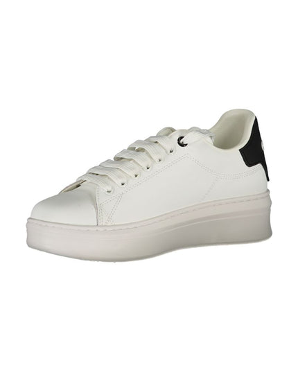 Gaelle Paris Bianco Poliuretano Women Sneaker
