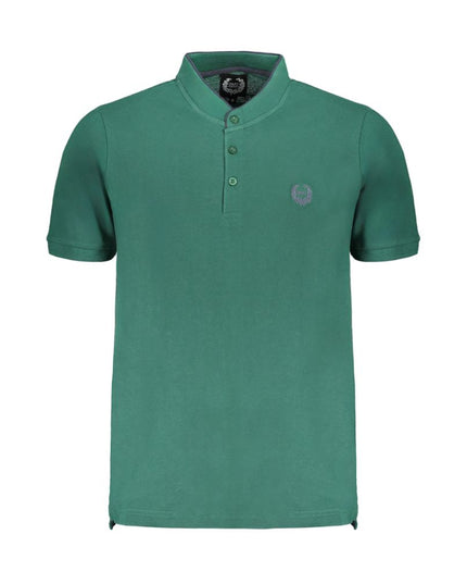 Gianmarco Venturi Green Cotton Polo Shirt