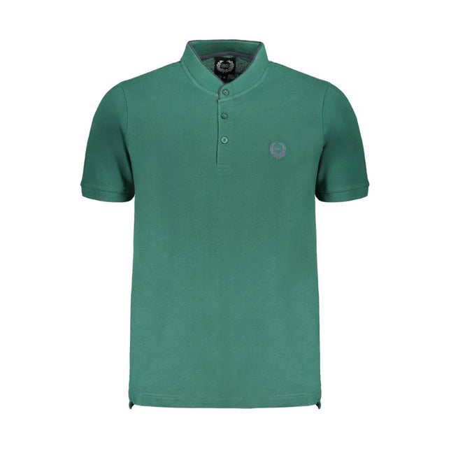 Gianmarco Venturi Green Cotton Polo Shirt