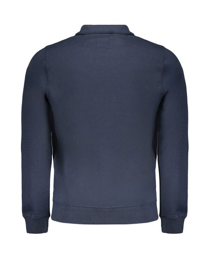 Gianmarco Venturi Blue Cotton Sweatshirt