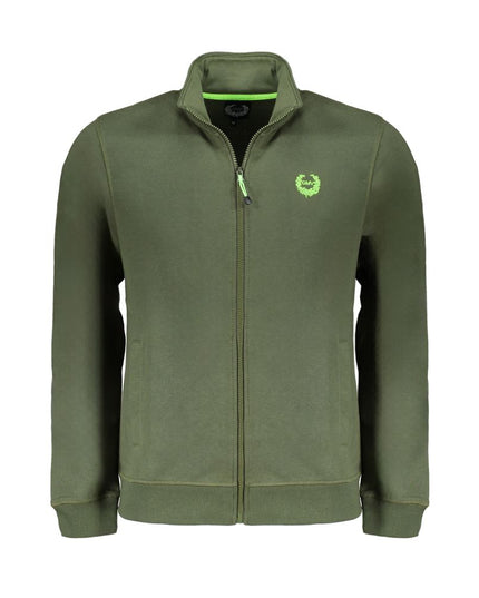 Gianmarco Venturi Green Cotton Sweatshirt