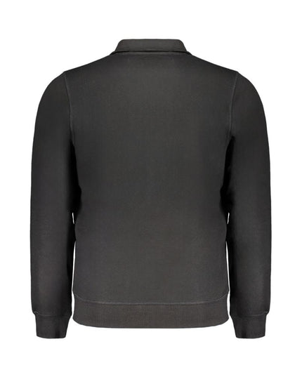 Gianmarco Venturi Black Cotton Sweatshirt