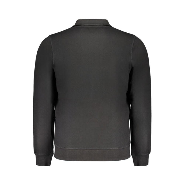 Gianmarco Venturi Black Cotton Sweatshirt