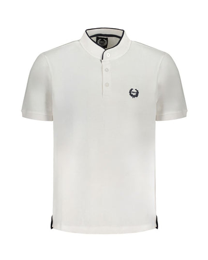 Gianmarco Venturi White Cotton Polo Shirt